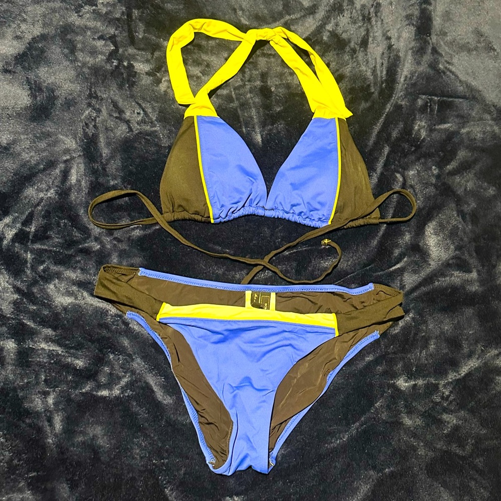 BCBG MaxAzria Swim Cobalt Bikini Size M